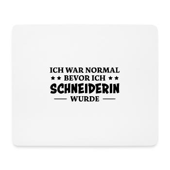 Schneiderin Spruch Nähen Witz Schneiderin Geschenk - Mousepad (Querformat) - Weiß - Vorne