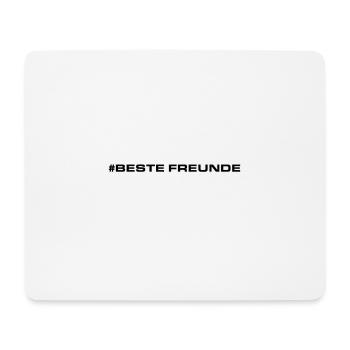 Freundschaft Beste Freunde Herzen Liebe - Mousepad (Querformat) - Weiß - Vorne