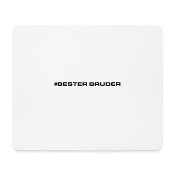Bester Bruder Herzen Liebe - Mousepad (Querformat) - Weiß - Vorne
