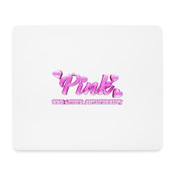 Pink war leider ausverkauft - Mousepad (Querformat) - Weiß - Vorne