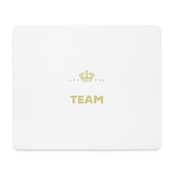 Badminton Team - Mousepad (Querformat) - Weiß - Vorne