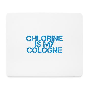 Le chlore est mon Cologne 3 - Tapis de souris (format paysage) - blanc - Devant