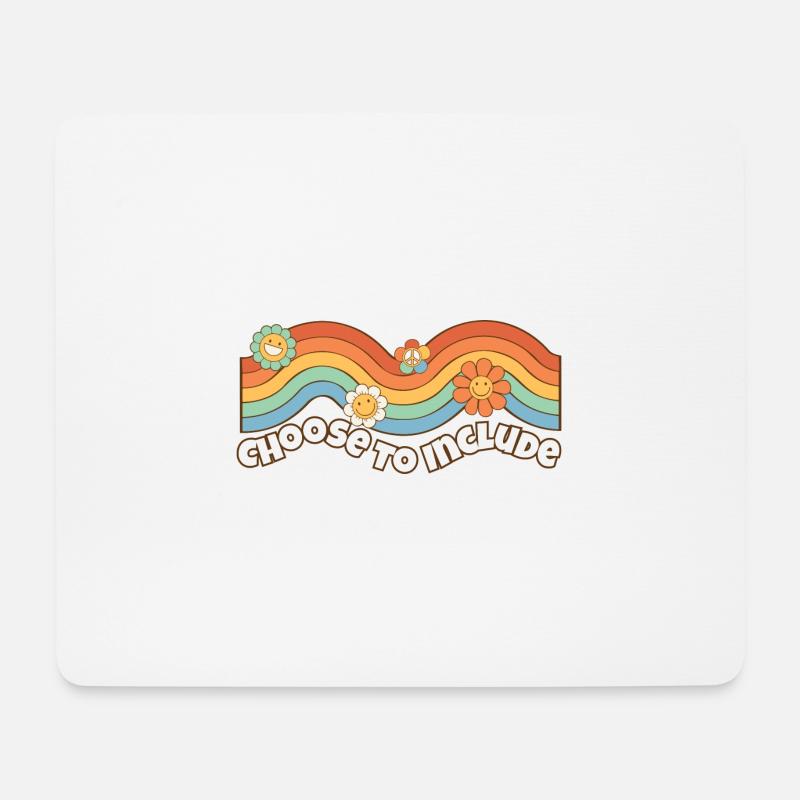 ABA Therapist Choose to Include Sped Teacher - Mousepad (Querformat) - Weiß