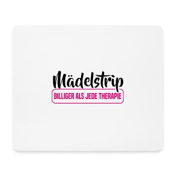 Mädelstrip Girls Trip Mädelstour Mädels Mädltrip - Mousepad (Querformat) - Weiß - Vorne