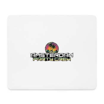 Amsterdam Party Crew Holiday - Mouse Pad (horizontal) - white - Front
