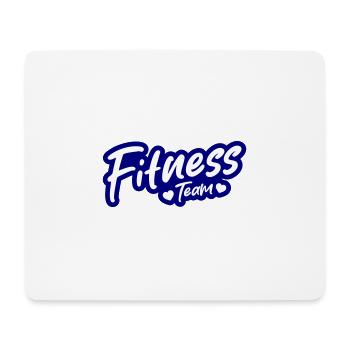 Équipe de fitness - Tapis de souris (format paysage) - blanc - Devant