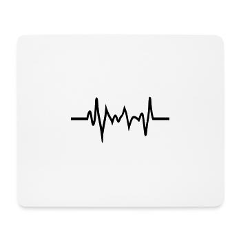 Frequency - Mouse Pad (horizontal) - white - Front