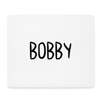 Bobby Custom Name Schriftart Text Geburtstag - Mousepad (Querformat) - Weiß - Vorne