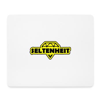 Seltenheit Diamant Spruch Motto - Mousepad (Querformat) - Weiß - Vorne