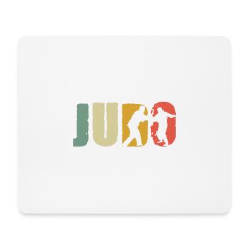 Judo - Mousepad (Querformat) - Weiß - Vorne