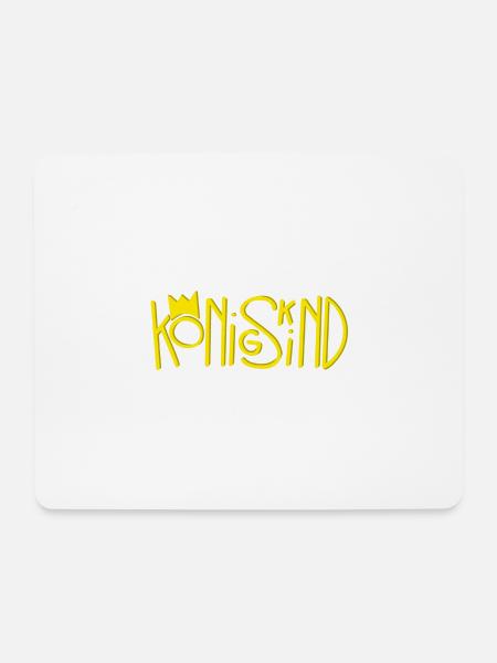 Koenigskind - christliches Design, Handlettering - Mousepad (Querformat) - Weiß