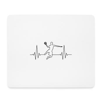 Basketball Player Basketball Basketball Player - Mouse Pad (horizontal) - white - Front