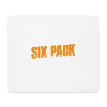 Six Pack Coming Soon 45 - Mouse Pad (horizontal) - white - Front