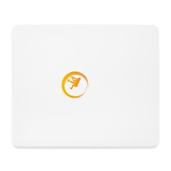 Sporty Hobby Leidenschaft Klettern - Mousepad (Querformat) - Weiß - Vorne