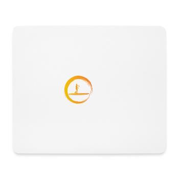 Sporty Hobby Leidenschaft Stand Up Paddle - Mousepad (Querformat) - Weiß - Vorne