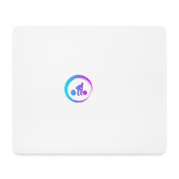 Sporty Hobby Leidenschaft Gewichtheben - Mousepad (Querformat) - Weiß - Vorne