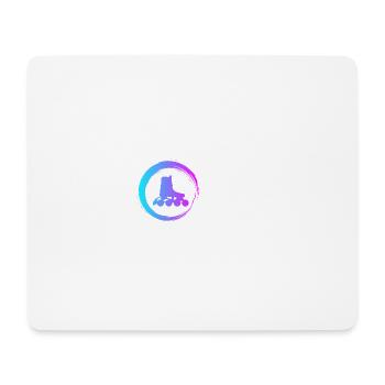 Sporty Hobby Leidenschaft inlineskate - Mousepad (Querformat) - Weiß - Vorne