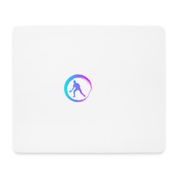 Sporty Hobby Leidenschaft Tischtennis - Mousepad (Querformat) - Weiß - Vorne