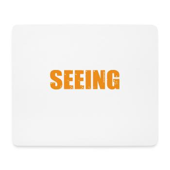 Seeing Eye Human 31 - Mousepad (Querformat) - Weiß - Vorne