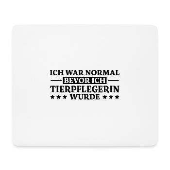 Tierpflegerin Spruch Lustig Tierpflegerin Geschenk - Mousepad (Querformat) - Weiß - Vorne
