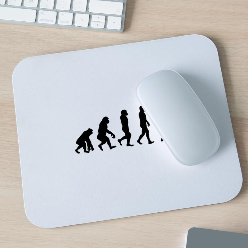 Evolution | Darwinisme | Théorie de l'évolution | Singe Tapis de souris (format paysage)