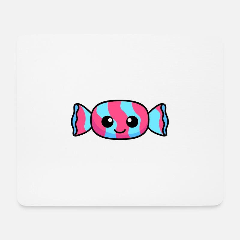 Bonbons Comic - Mousepad (Querformat) - Weiß