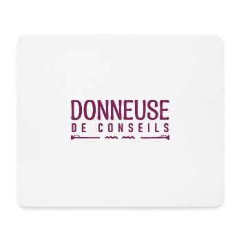 Donneuse de conseils. cadeau Conseiller. - Tapis de souris (format paysage) - blanc - Devant