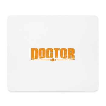Knock Knock Who's There Doctor 11 - Mousepad (Querformat) - Weiß - Vorne