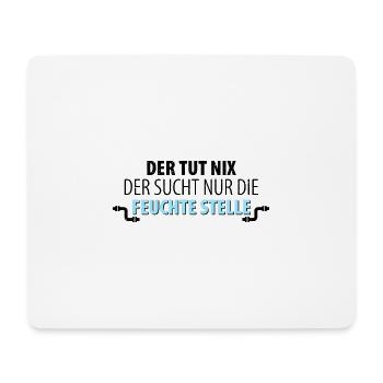 Klempner Heizungsbauer Installateur - Mousepad (Querformat) - Weiß - Vorne