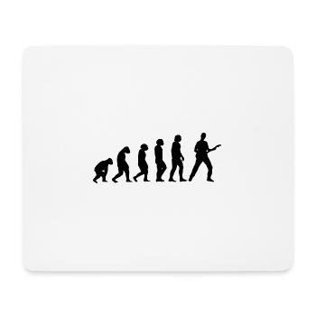 Gitarre Revolution - Mousepad (Querformat) - Weiß - Vorne