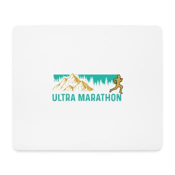 Ultra Marathon Athlete Poison - Mouse Pad (horizontal) - white - Front