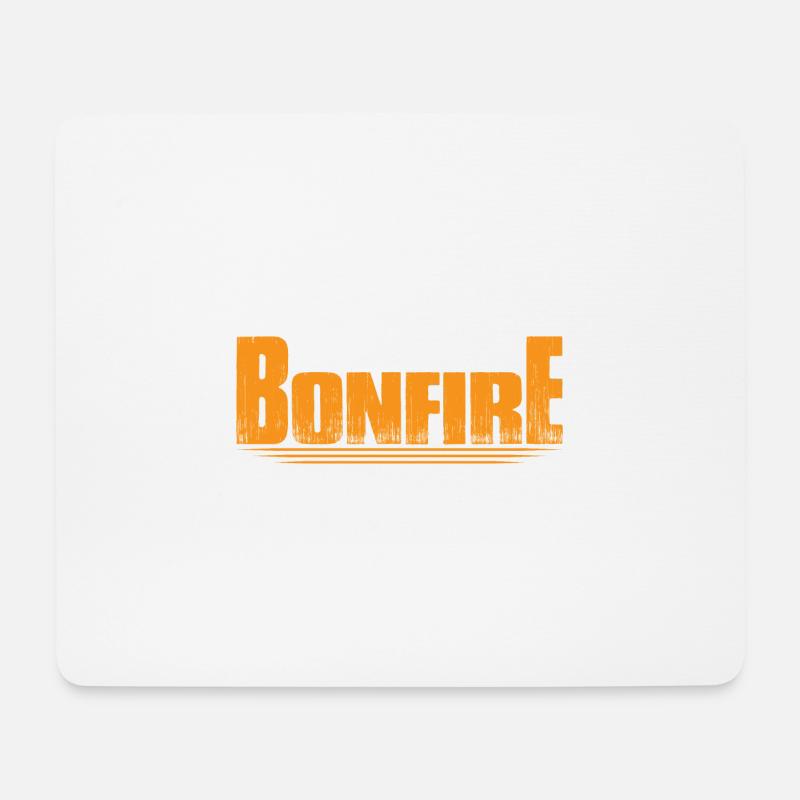 You Had Me At Bonfire 4 - Mouse Pad (horizontal) - white