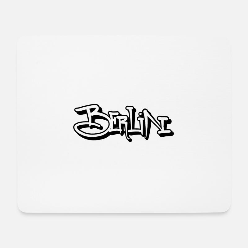 Berlin Day - Mouse Pad (horizontal) - white