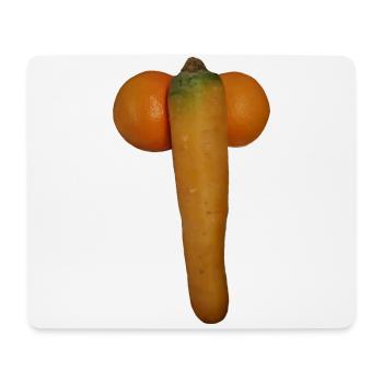 Karottorangi - Mouse Pad (horizontal) - white - Front