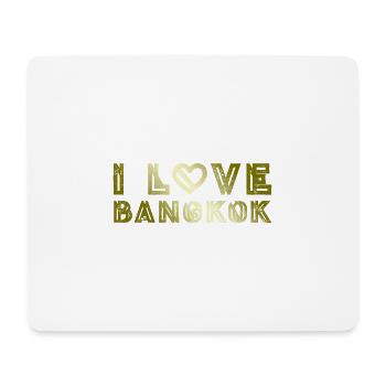 I Love Bangkok - Mouse Pad (horizontal) - white - Front