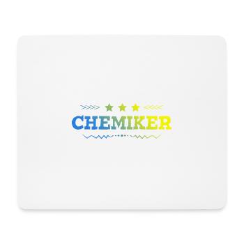 Chemiker Beruf - Mousepad (Querformat) - Weiß - Vorne