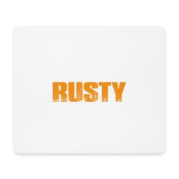 My People Skills Are 'Rusty' 15 - Mousepad (Querformat) - Weiß - Vorne