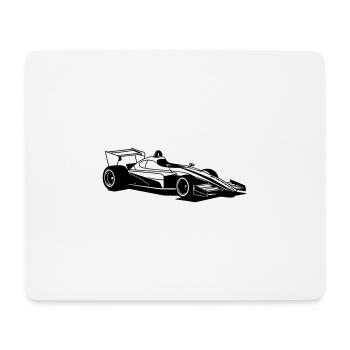 sports car, - Mouse Pad (horizontal) - white - Front