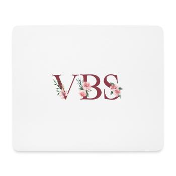 VBS Crew Teacher Student Summer Camp Vacation - Mouse Pad (horizontal) - white - Front