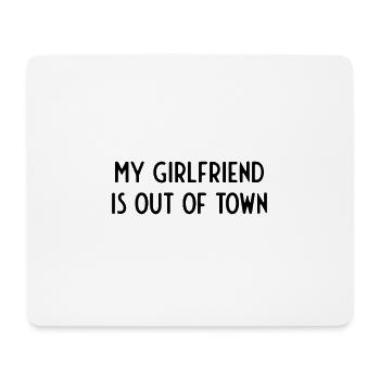 Valentine Single Men Funny Gag Gifts Rejoice - Tapis de souris (format paysage) - blanc - Devant
