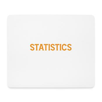 Statistiques - Ne jamais avoir à dire que vous êtes certain 7 - Tapis de souris (format paysage) - blanc - Devant