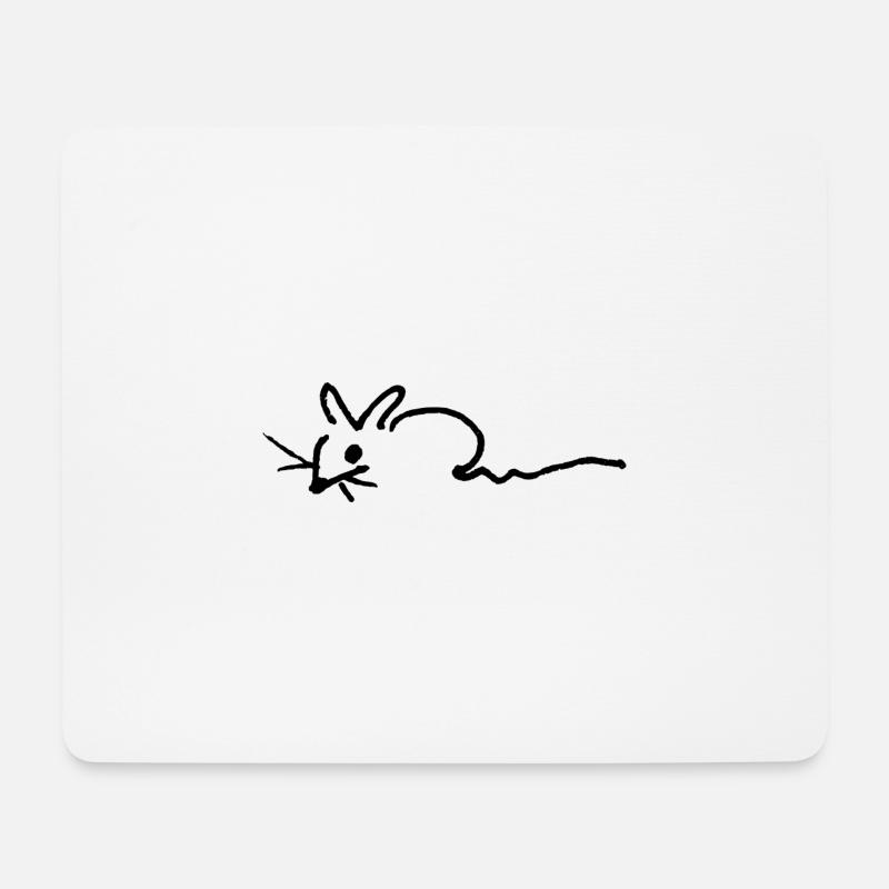 Fledias MAUSI - Mouse Pad (horizontal) - white