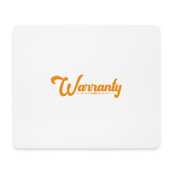 I Am The Warranty 20 - Mouse Pad (horizontal) - white - Front