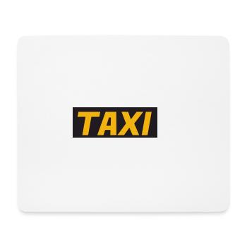 Taxi - Ich bin der Fahrer - Mousepad (Querformat) - Weiß - Vorne