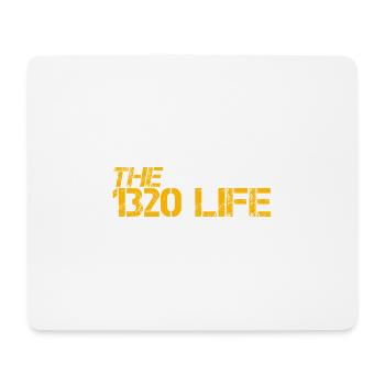 La Vie 1320 4 - Tapis de souris (format paysage) - blanc - Devant