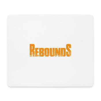 Pass, Just Go For Rebounds 4 - Mousepad (Querformat) - Weiß - Vorne