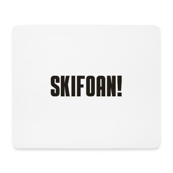 Skifoan - Mousepad (Querformat) - Weiß - Vorne