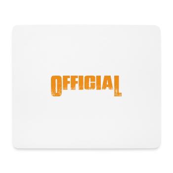 Official Pooper Scooper 25 - Mousepad (Querformat) - Weiß - Vorne