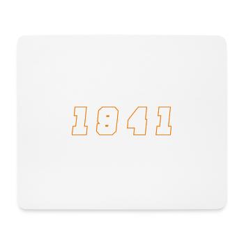 1941 Jahr Zahl - Mousepad (Querformat) - Weiß - Vorne