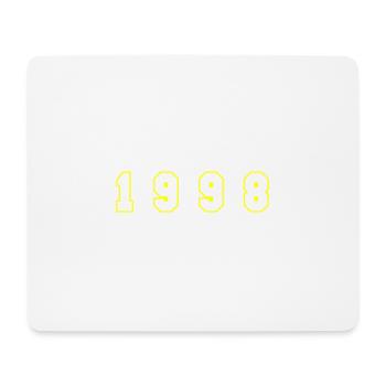 1998 Year Number - Mouse Pad (horizontal) - white - Front